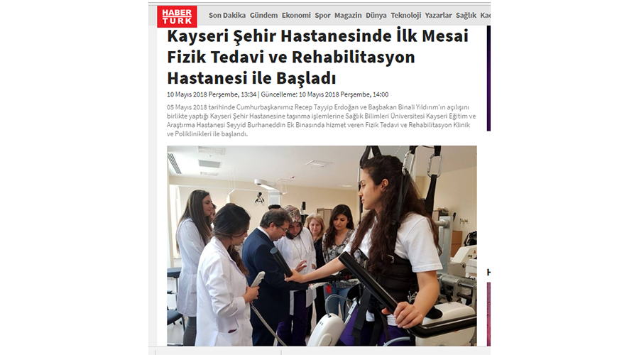 Kayseri Şehir Hastanesinde ilk Mesai Kayseri Şehir Hastanesinde ilk Mesai